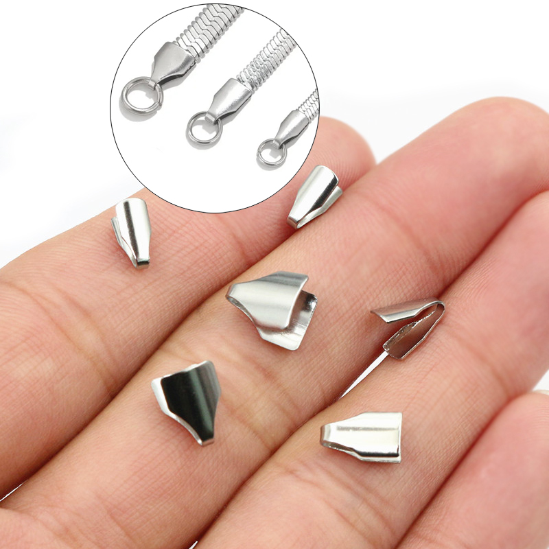 Jewelry Making Basics - 100pcs Stainless Steel 2-7mm Flat Cords