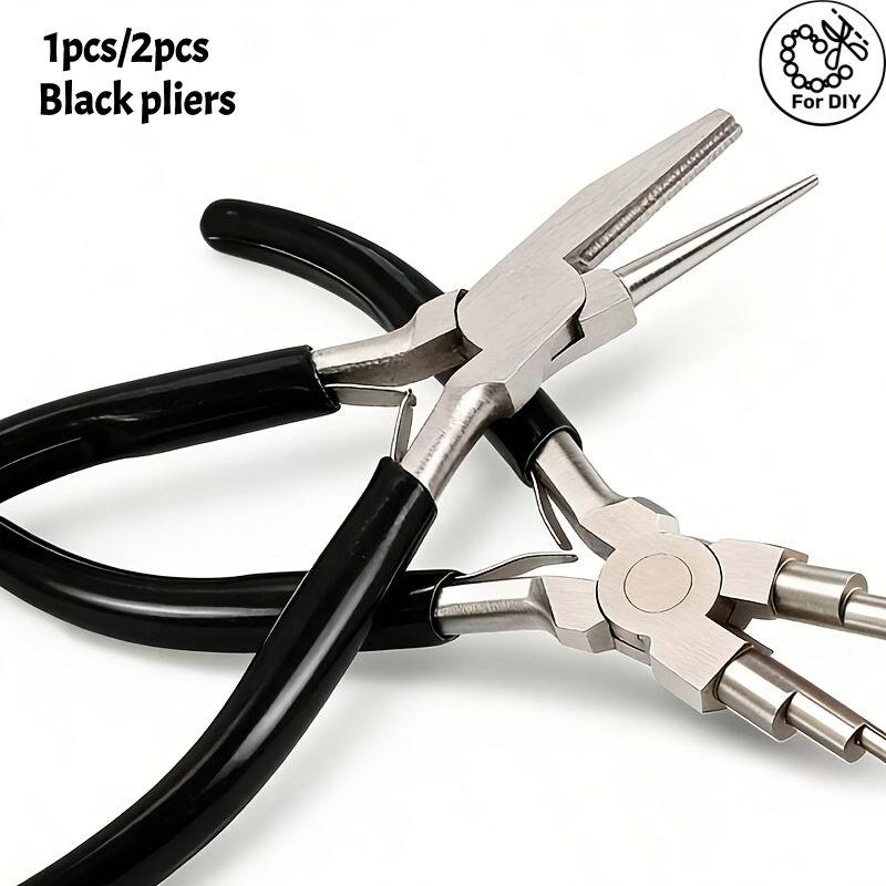 Jewelry Making Loop Pliers - 1pcs/2pcs Black Pliers, Jewelry Making Tools,