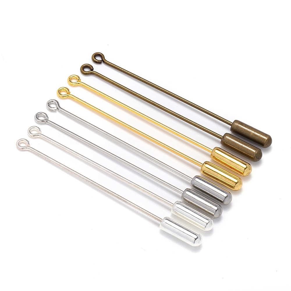 Jewelry Making Rivets - 20Pcs Metal Brooch Stick Pins Needle