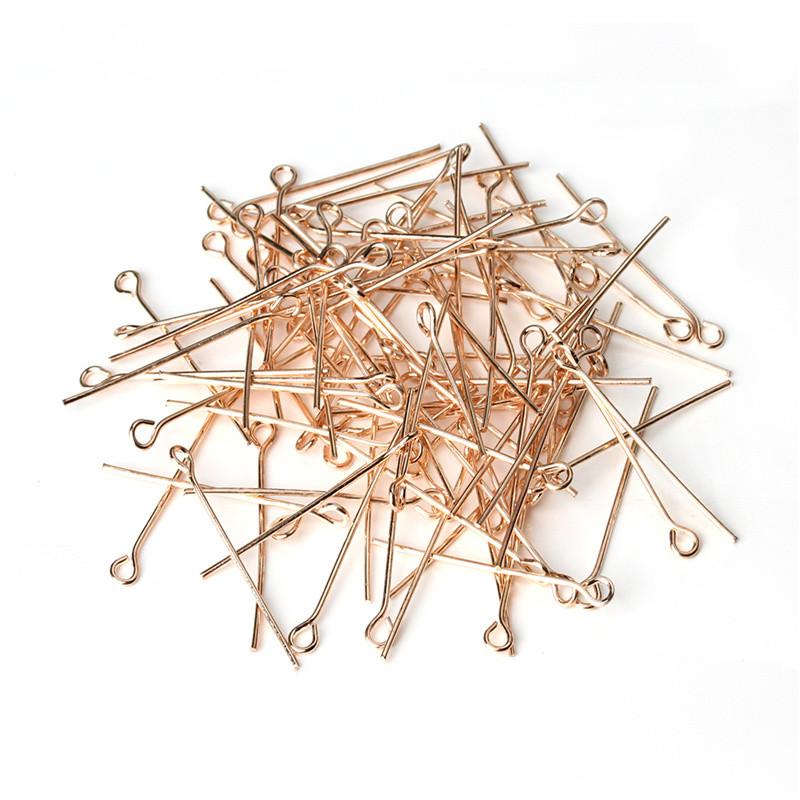 Jewelry Making Rivets - 200pcs/lot 50mm Rose Gold Color Head