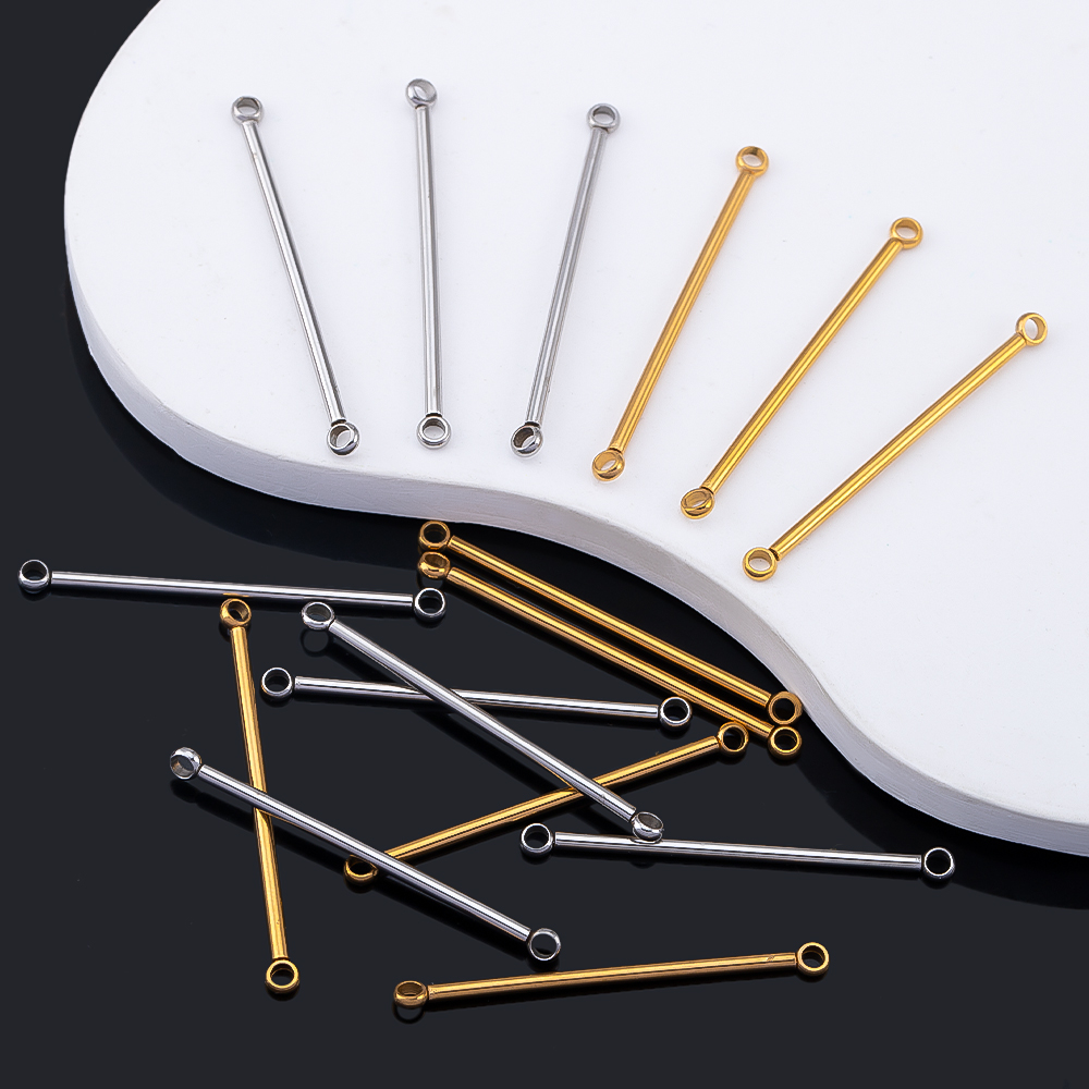 Jewelry Making Rivets - 10 Pieces of Stainless Steel Double