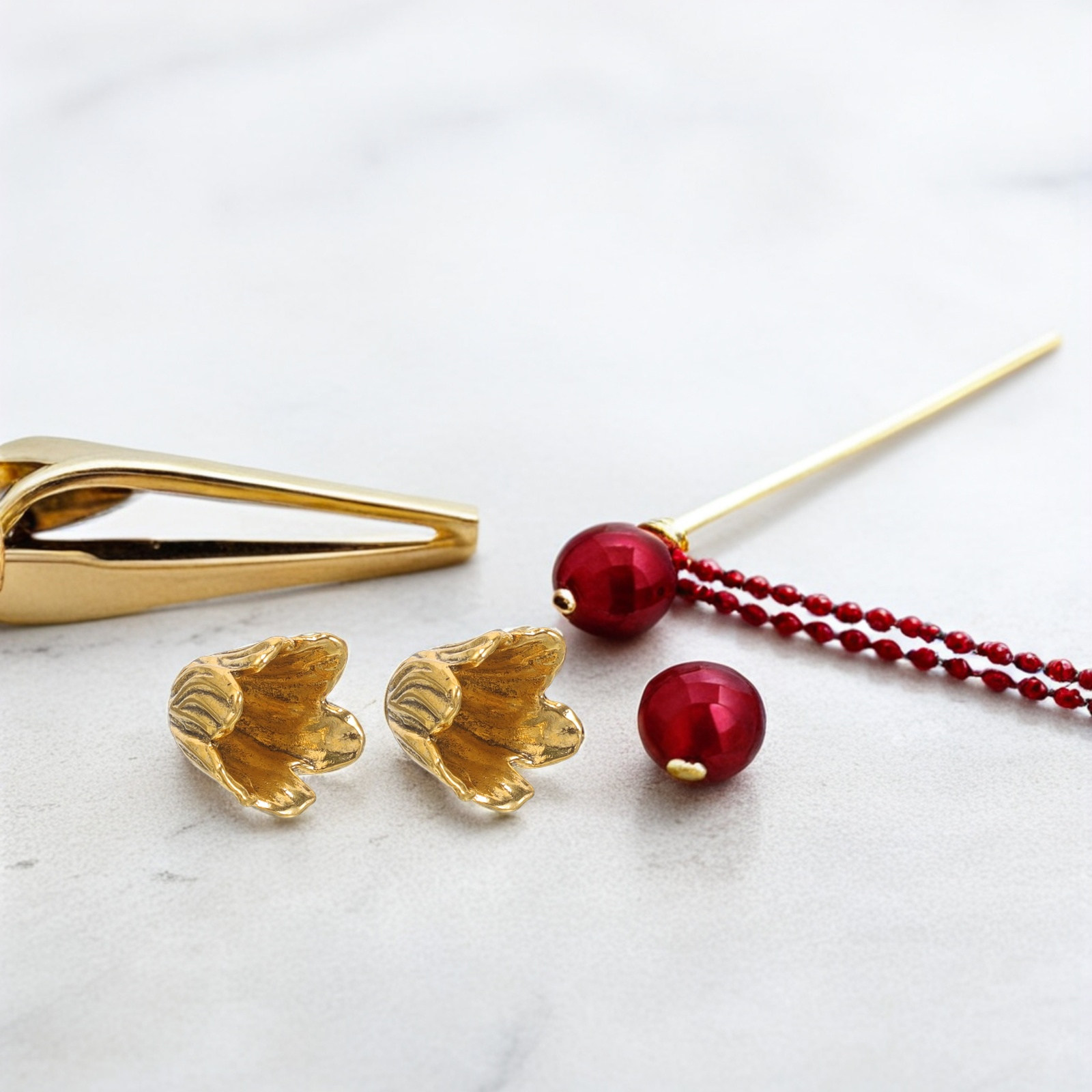 Bead Cap Flower - 10 Pcs Jewelry Bead Caps for