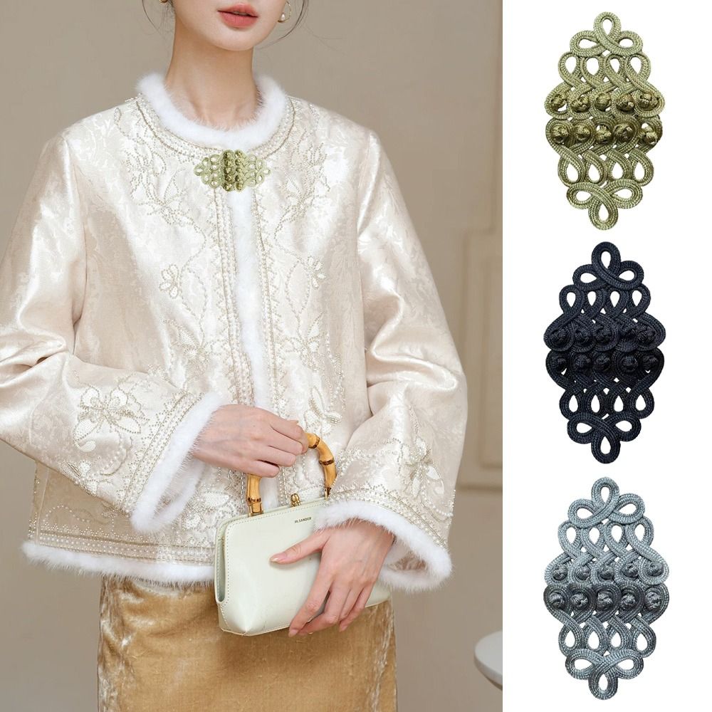 Golden Silk Uniform Knot Butto - огляд і ціна Knotting Cord Silk
