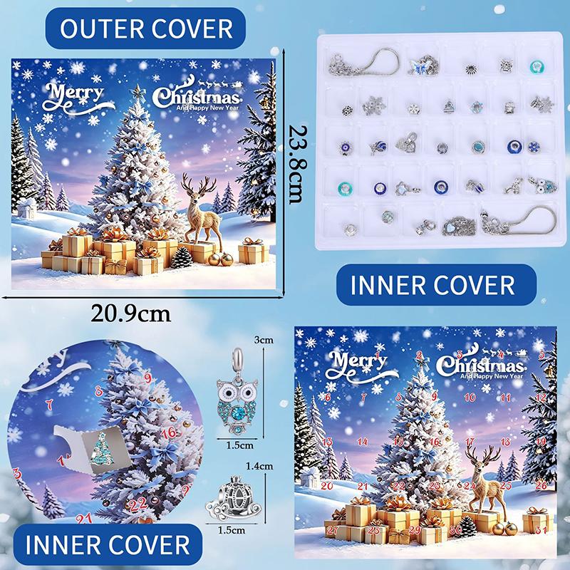 Christmas Advent Calendar Jewe - огляд і ціна Jewelry Making Advent Calendar