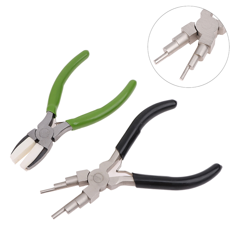 Green Flat Nose Pliers Black 6 - огляд і ціна Jewelry Making Loop Pliers