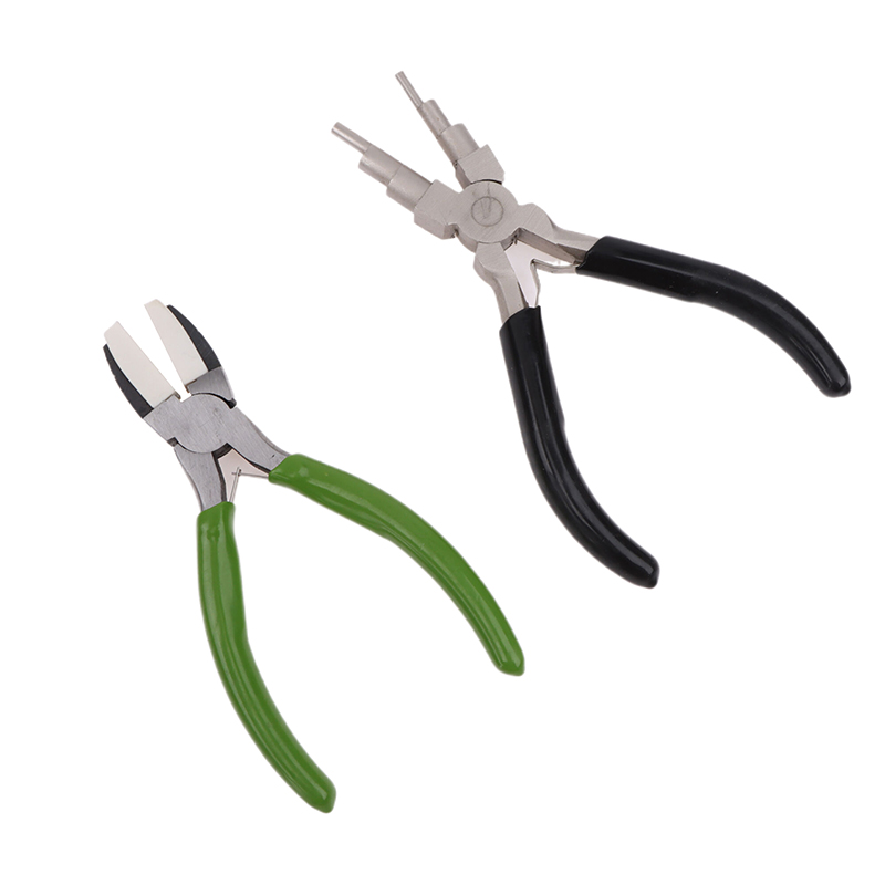 Green Flat Nose Pliers Black 6 - огляд і ціна Jewelry Making Loop Pliers