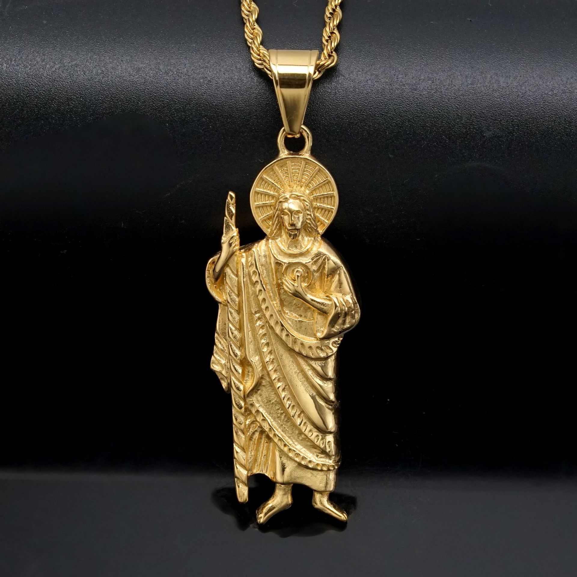 Santa Muerte 316L stainless st - огляд і ціна Jewelry Making Singapore
