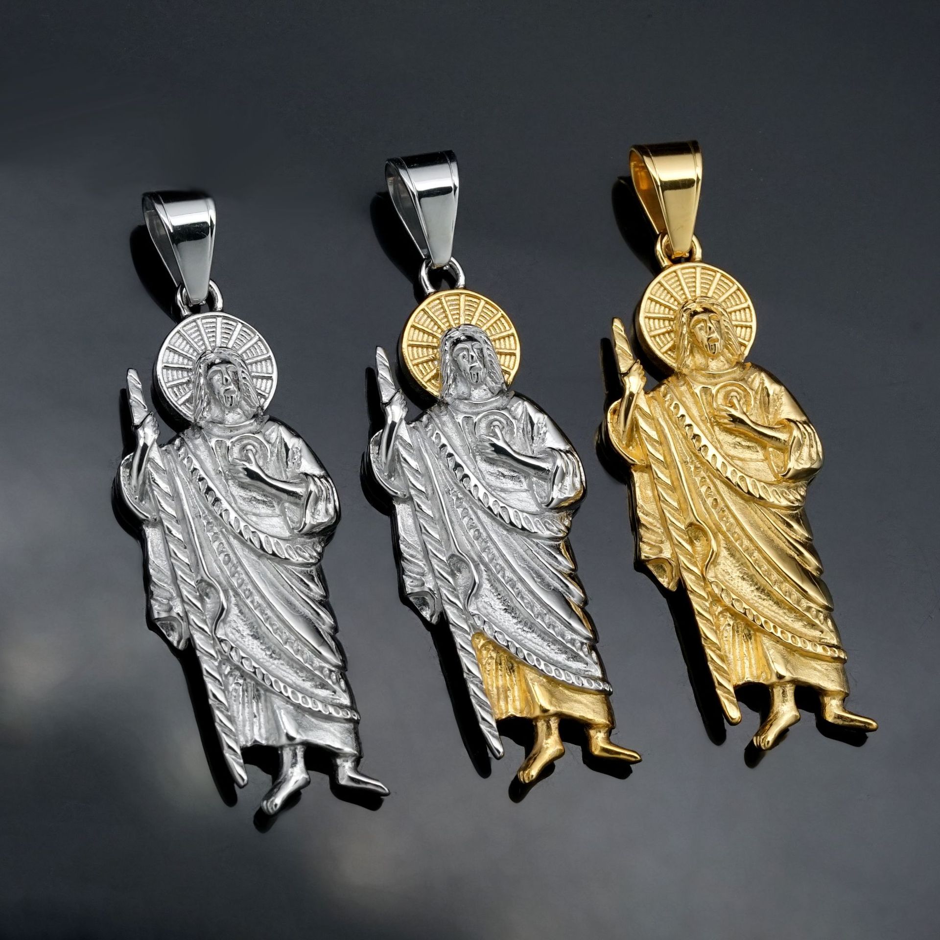 Santa Muerte 316L stainless st - огляд і ціна Jewelry Making Singapore