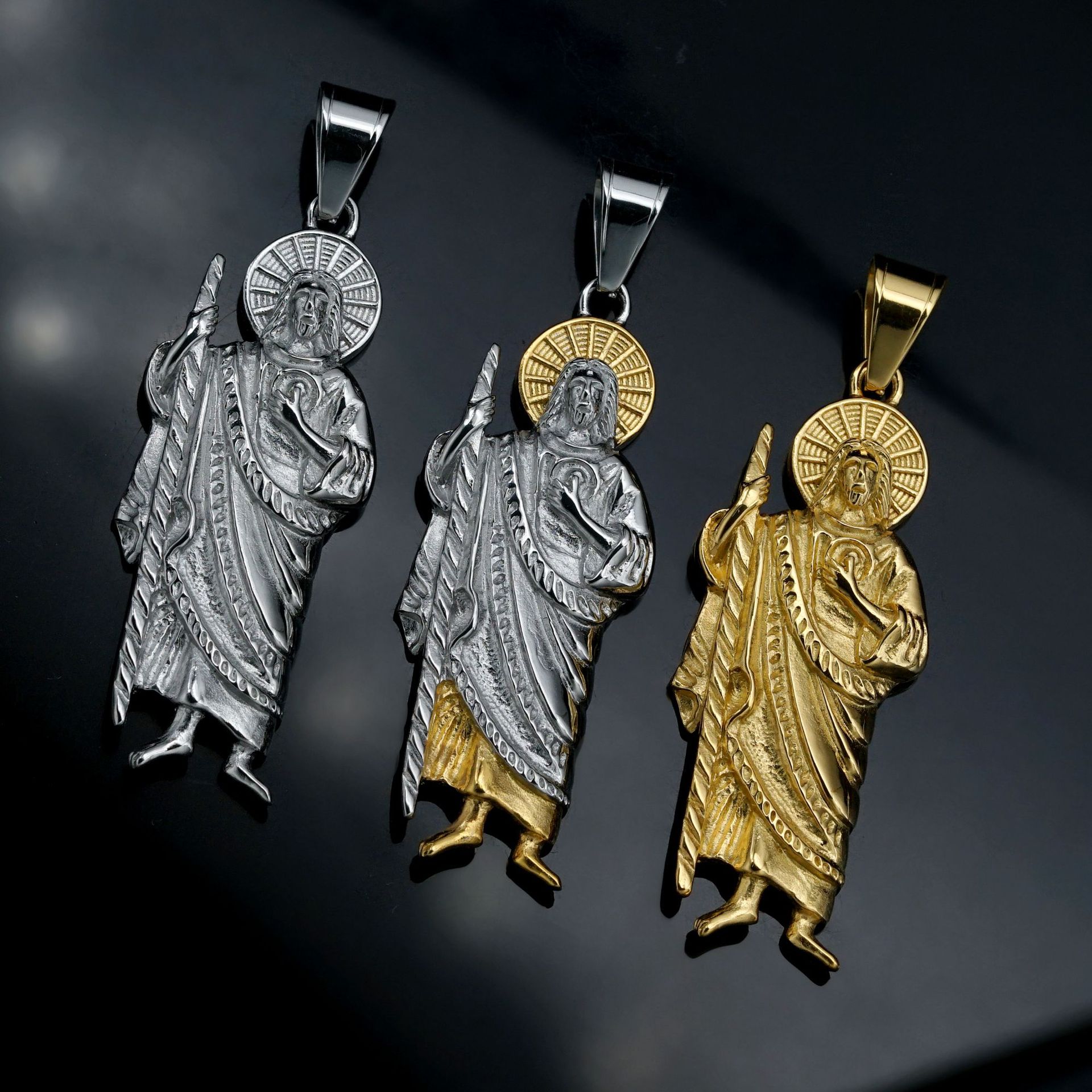 Santa Muerte 316L stainless st - огляд і ціна Jewelry Making Singapore