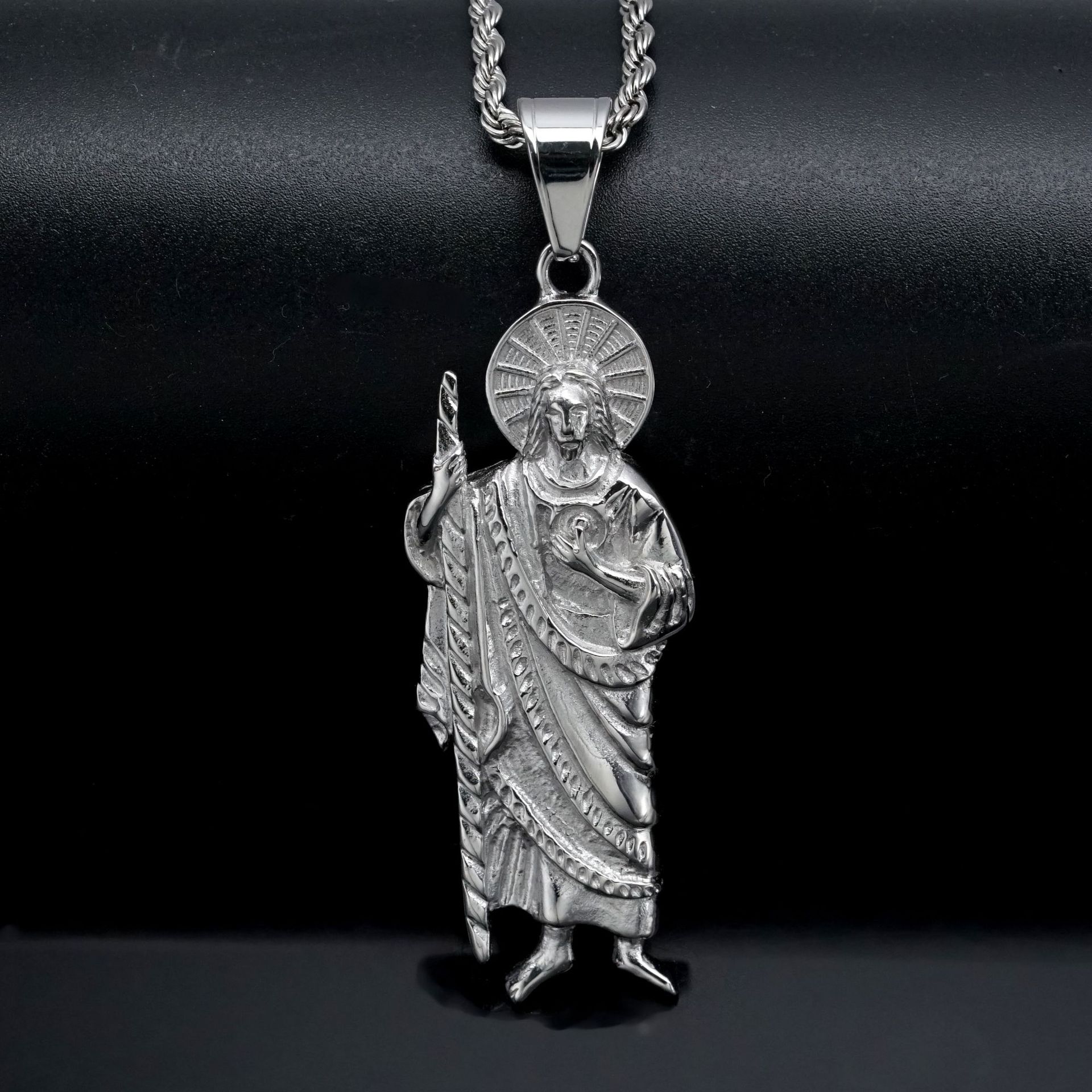 Santa Muerte 316L stainless st - огляд і ціна Jewelry Making Singapore