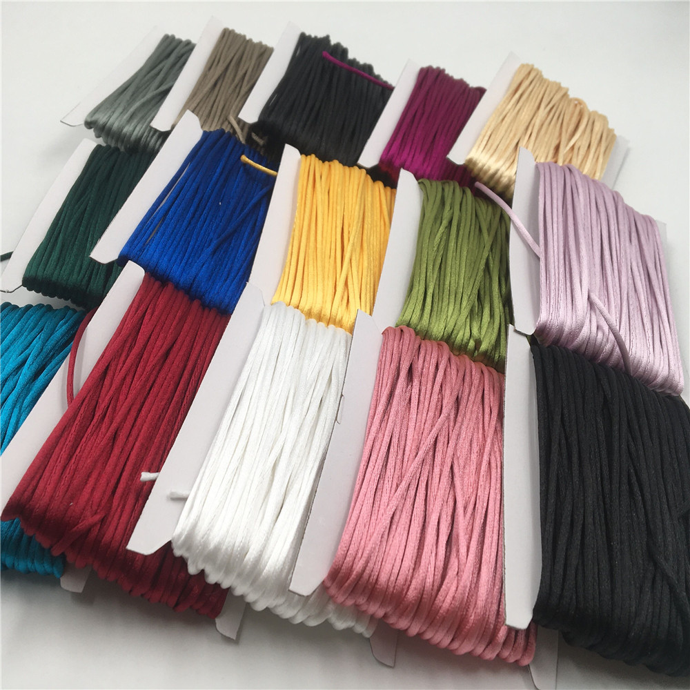 2mm Braided Macrame Silk Macra - огляд і ціна Knotting Cord Silk