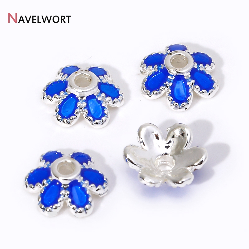 18K Gold Plated Brass Metal Be - огляд і ціна Bead Cap Flower