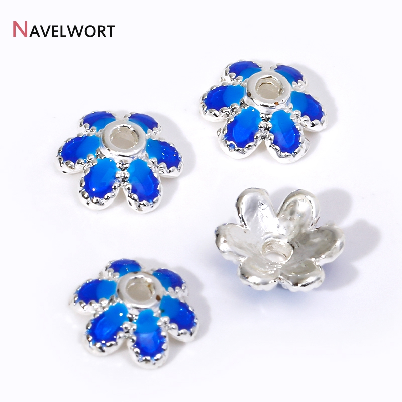 18K Gold Plated Brass Metal Be - огляд і ціна Bead Cap Flower