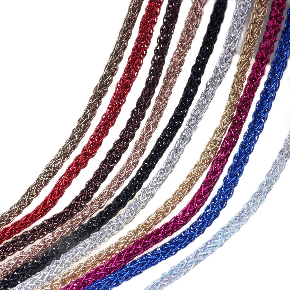 OlingArt 4mm 5M/Lot Gold Silve - огляд і ціна Knotting Cord Silk