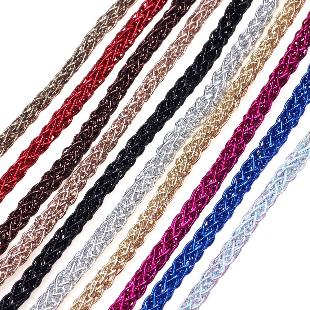 OlingArt 4mm 5M/Lot Gold Silve - огляд і ціна Knotting Cord Silk
