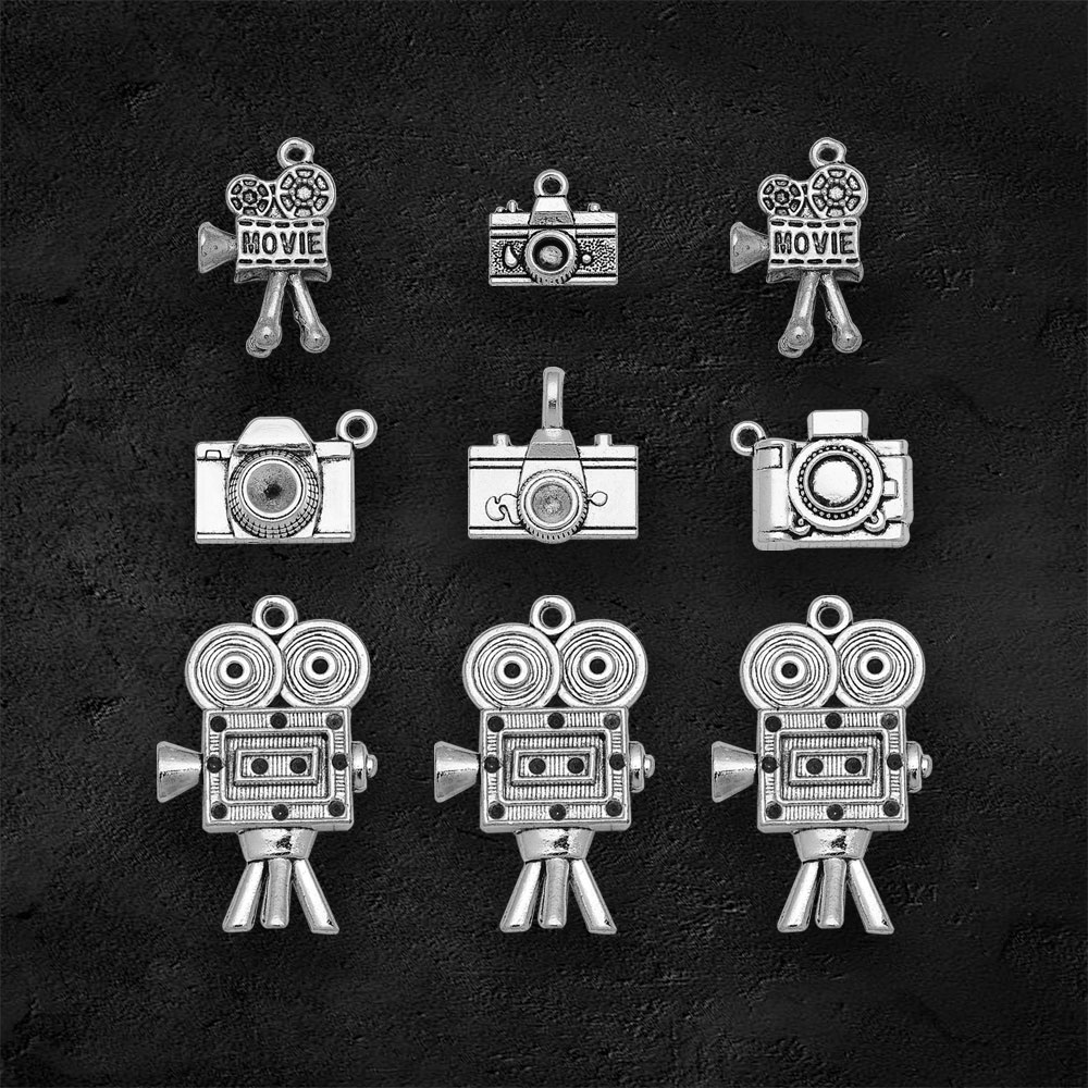 Antique Silver Plated Camera V - огляд і ціна Jewelry Making Videos