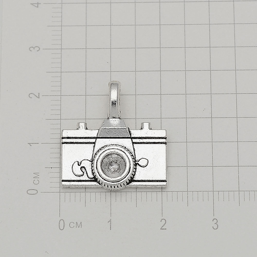 Antique Silver Plated Camera V - огляд і ціна Jewelry Making Videos