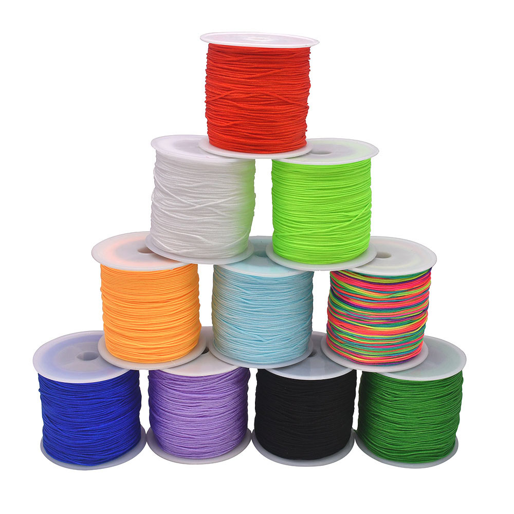 100Yards Craft Nylon Satin Cor - огляд і ціна Knotting Cord Silk