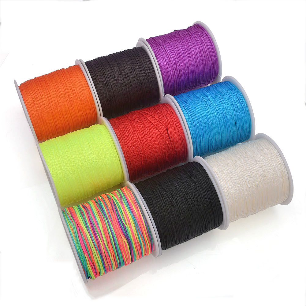 100Yards Craft Nylon Satin Cor - огляд і ціна Knotting Cord Silk
