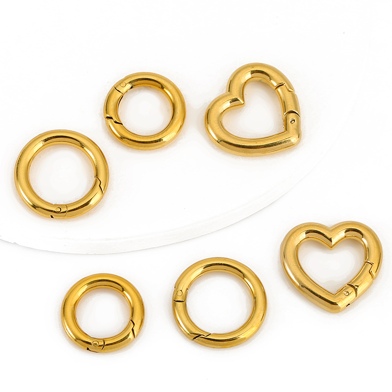 2pcs Stainless Steel Clasps He - огляд і ціна Jewelry Making A Ring