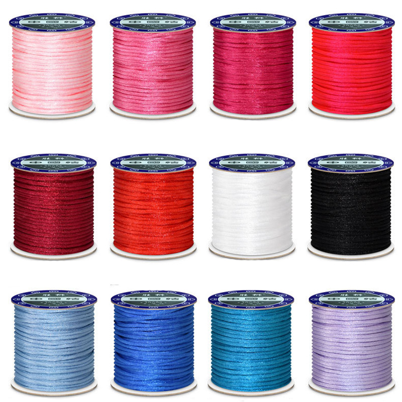 1.5/2/2.5mm Korea Rope String  - огляд і ціна Knotting Cord Silk