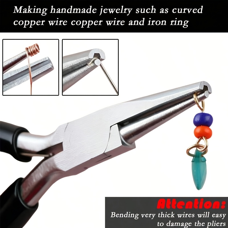 1pcs/2pcs Black Pliers, Jewelr - огляд і ціна Jewelry Making Loop Pliers