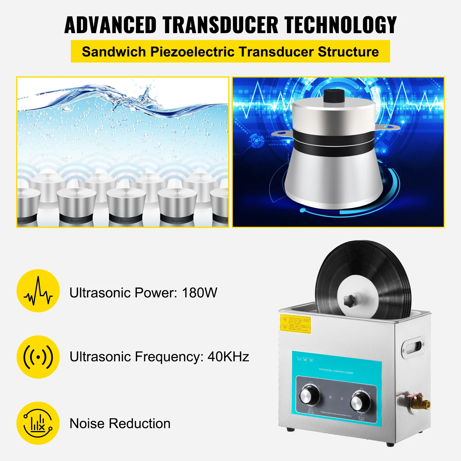 SIHAO 6L Vinyl Record Cleaner  - огляд і ціна Jewelry Making Workshops