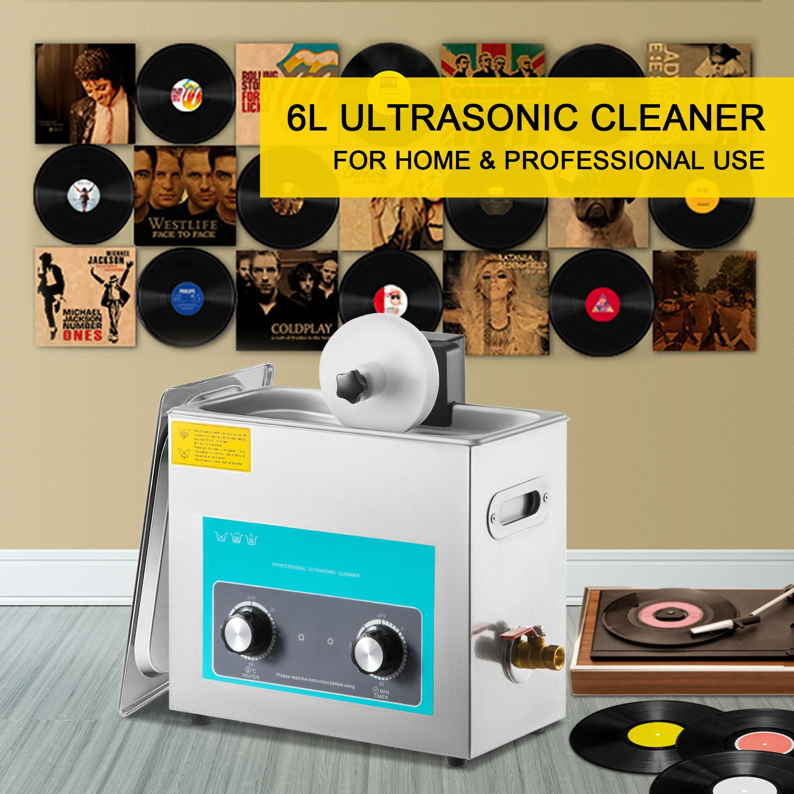 SIHAO 6L Vinyl Record Cleaner  - огляд і ціна Jewelry Making Workshops
