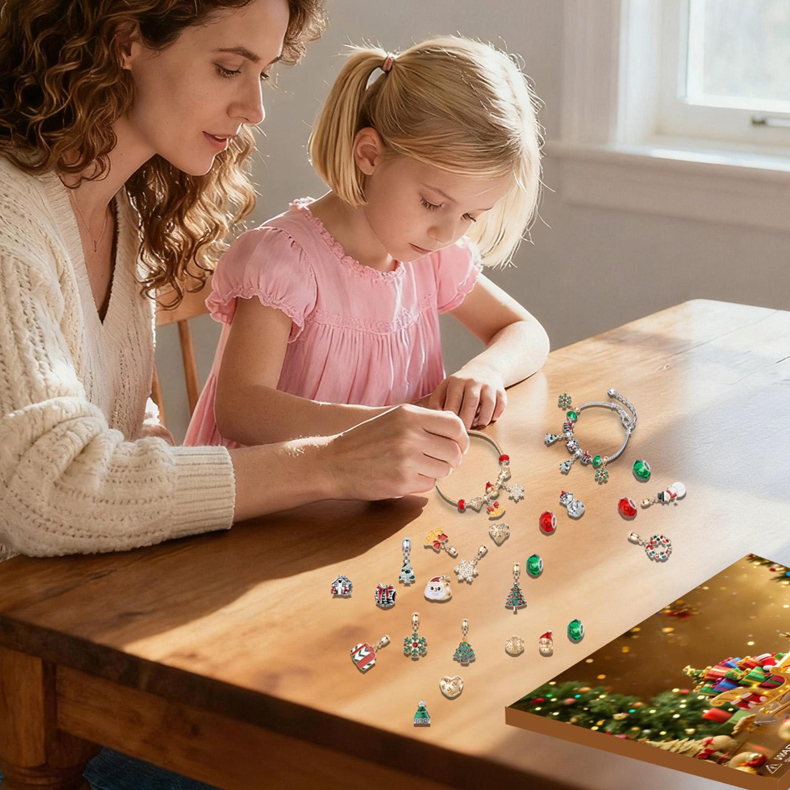 Calendar Advent Charm 24-Days  - огляд і ціна Jewelry Making Advent Calendar