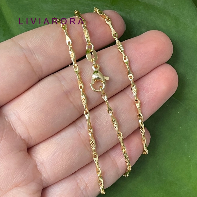 1/2/3Pcs 45cm Brass 18K Gold P - огляд і ціна Jewelry Making Singapore