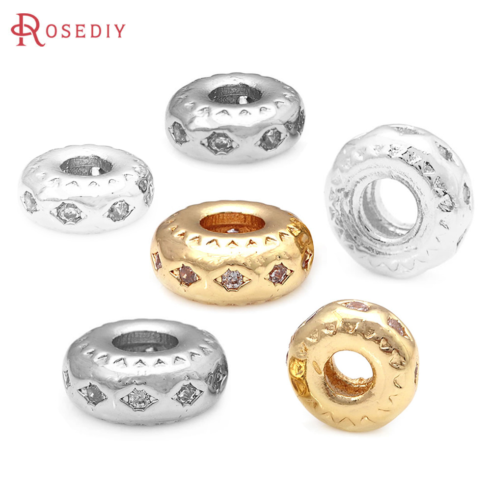 5.5MM 7.5MM Brass Zircon Wheel - огляд і ціна Jewelry Making Store