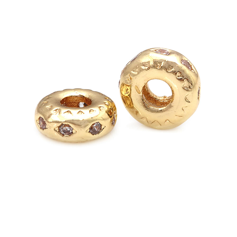 5.5MM 7.5MM Brass Zircon Wheel - огляд і ціна Jewelry Making Store