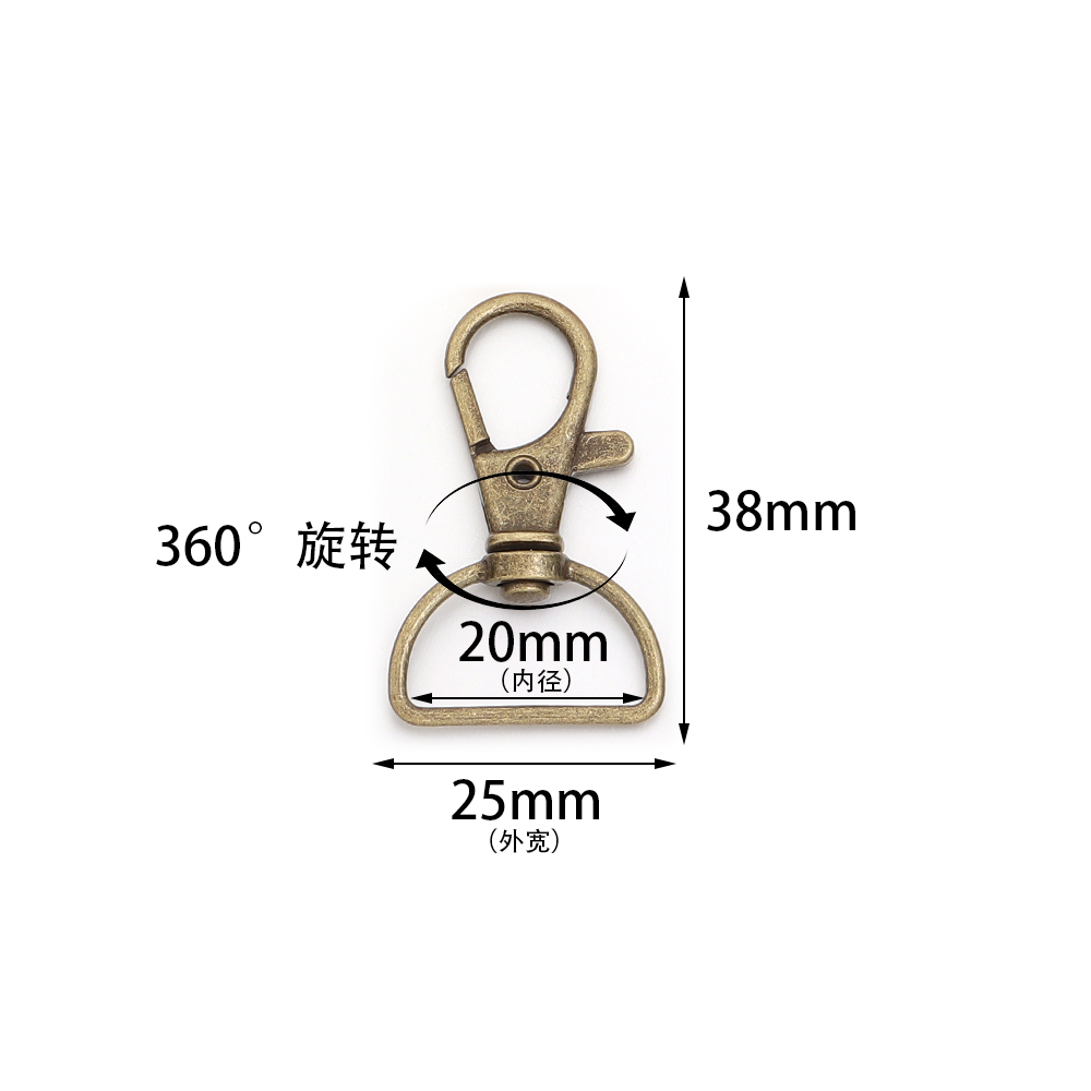 10pcs/lot Metal Swivel Clasps  - огляд і ціна Jewelry Making A Ring