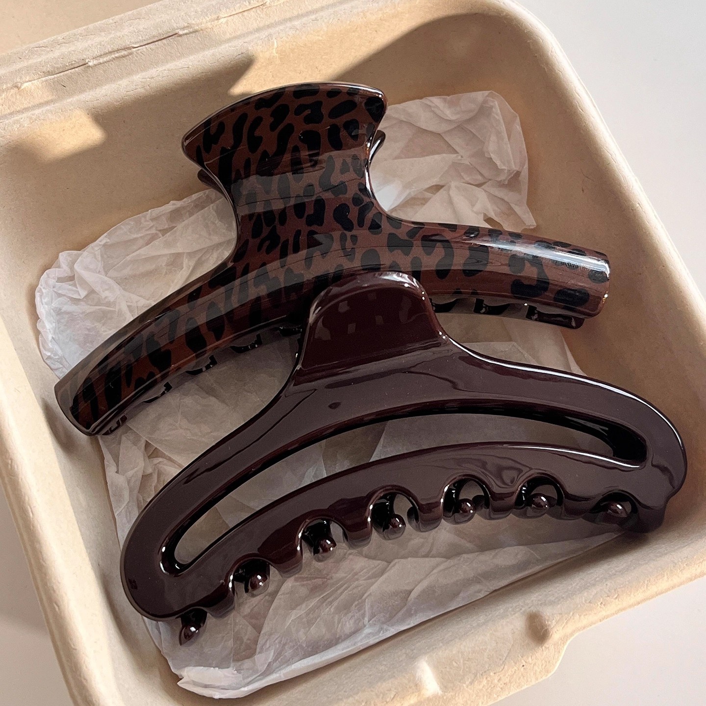 2pcs Vintage Leopard Print Arc - огляд і ціна Jewelry Making For Adults
