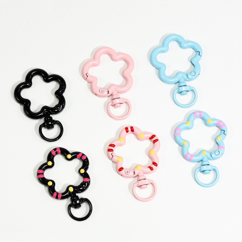 5pcs Flower Metal Lobster Claw - огляд і ціна Jewelry Making A Ring