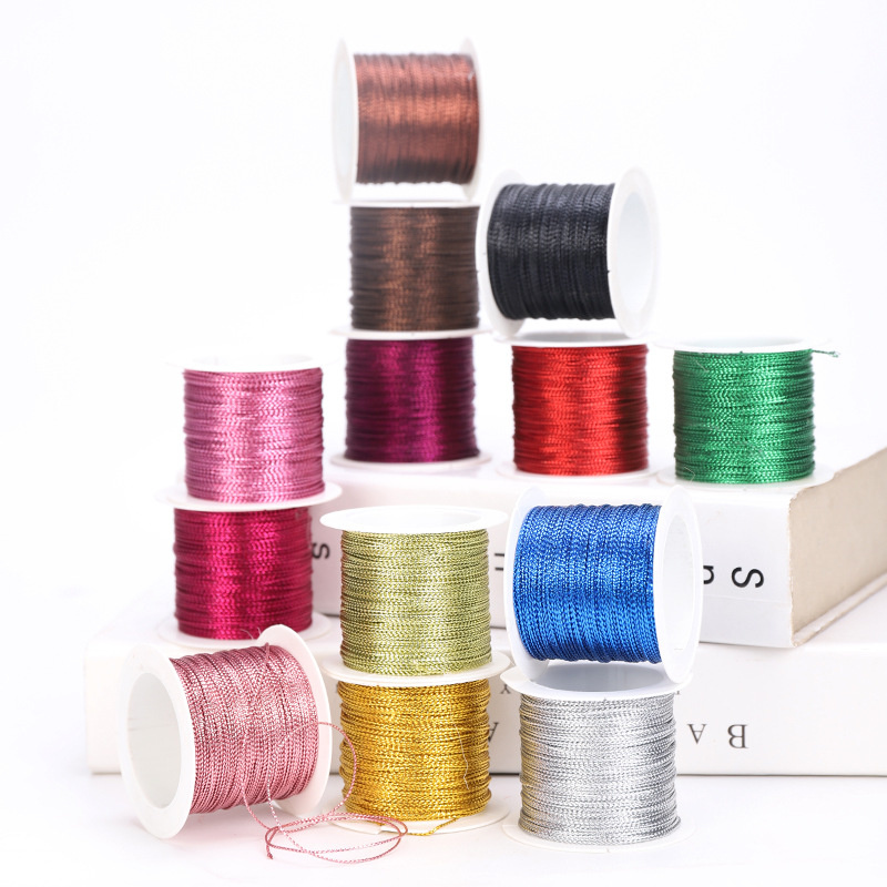 12 Colors 20 Meters 1mm Rope G - огляд і ціна Knotting Cord Silk