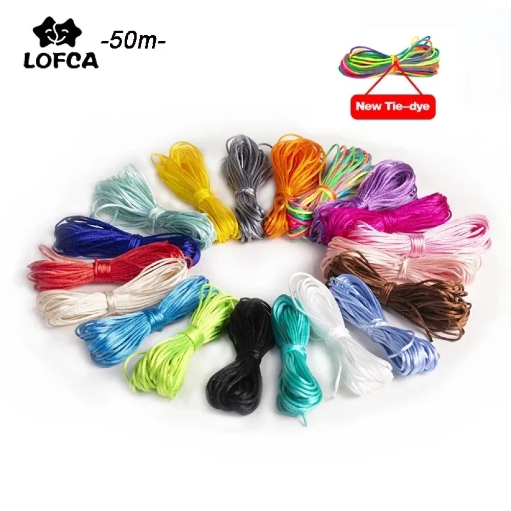 1.5mm Pacifier Clip Chain DIY  - огляд і ціна Knotting Cord Silk