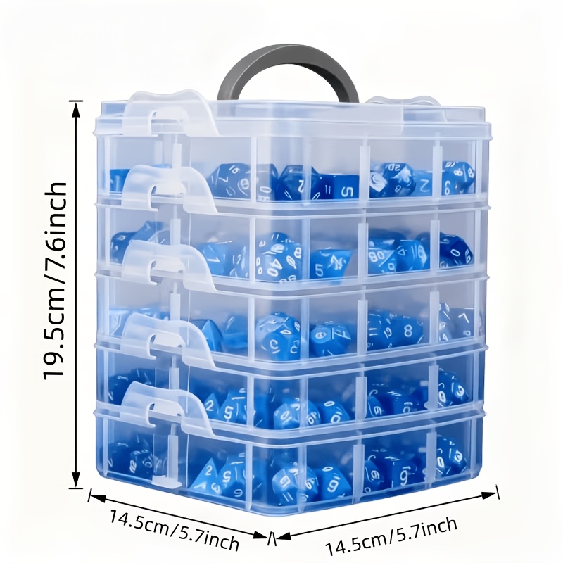 5-layer transparent storage bo - огляд і ціна Jewelry Making Store