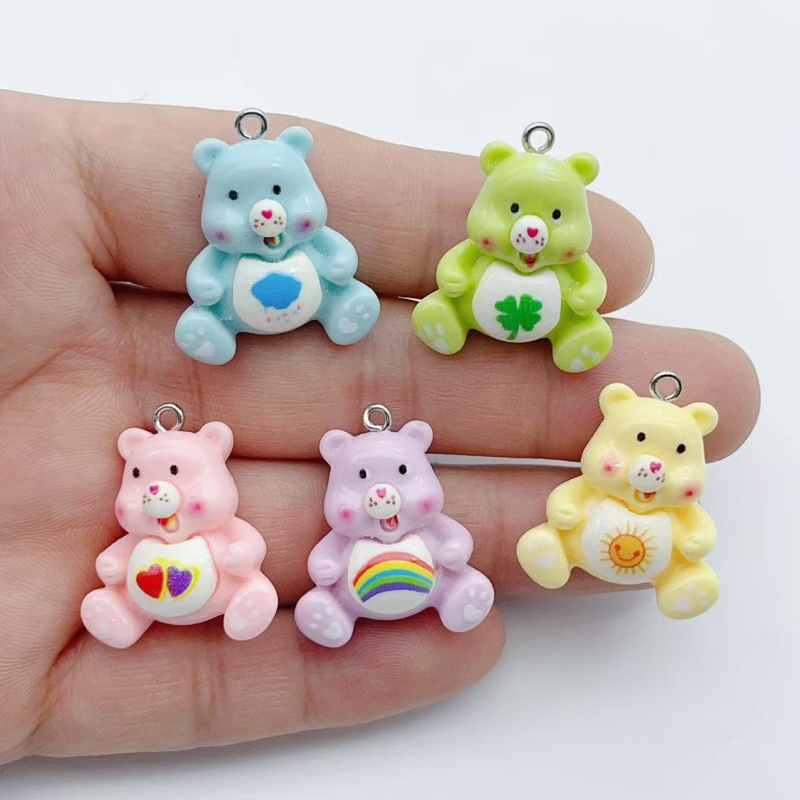 10pcs cartoon animal charm pen - огляд і ціна Jewelry Making Charms