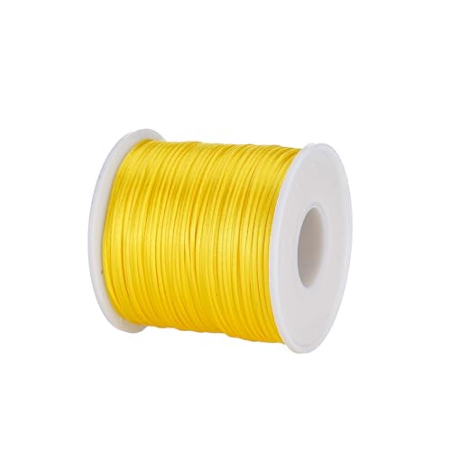 Nylon Satin Cord 1mm Rattail - - огляд і ціна Knotting Cord Silk