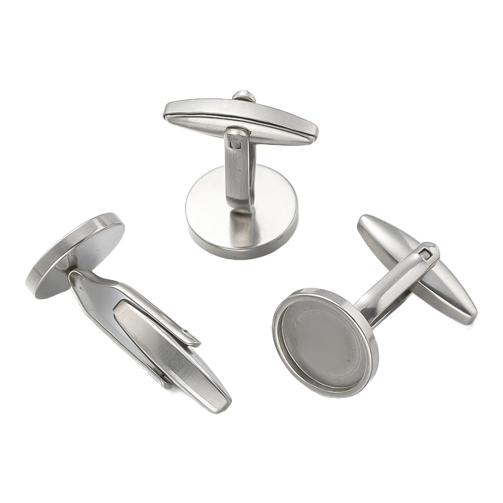 5Pcs Stainless Steel Cufflinks - огляд і ціна Jewelry Making For Adults