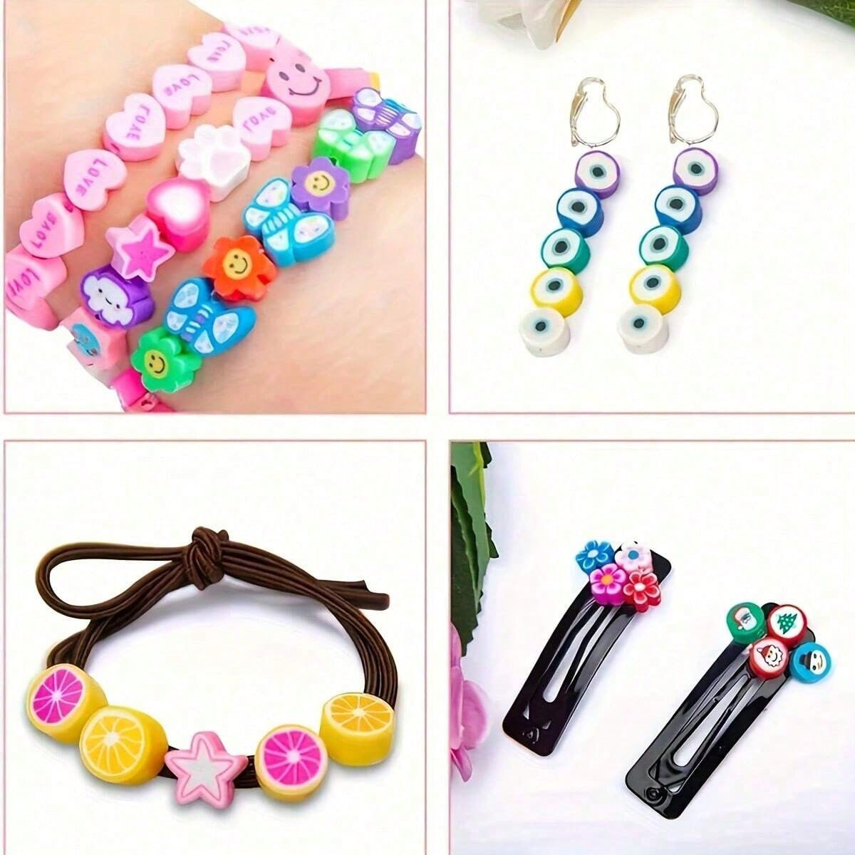 1450/1200/250pcs Polymer Clay  - огляд і ціна Jewelry Making For Adults