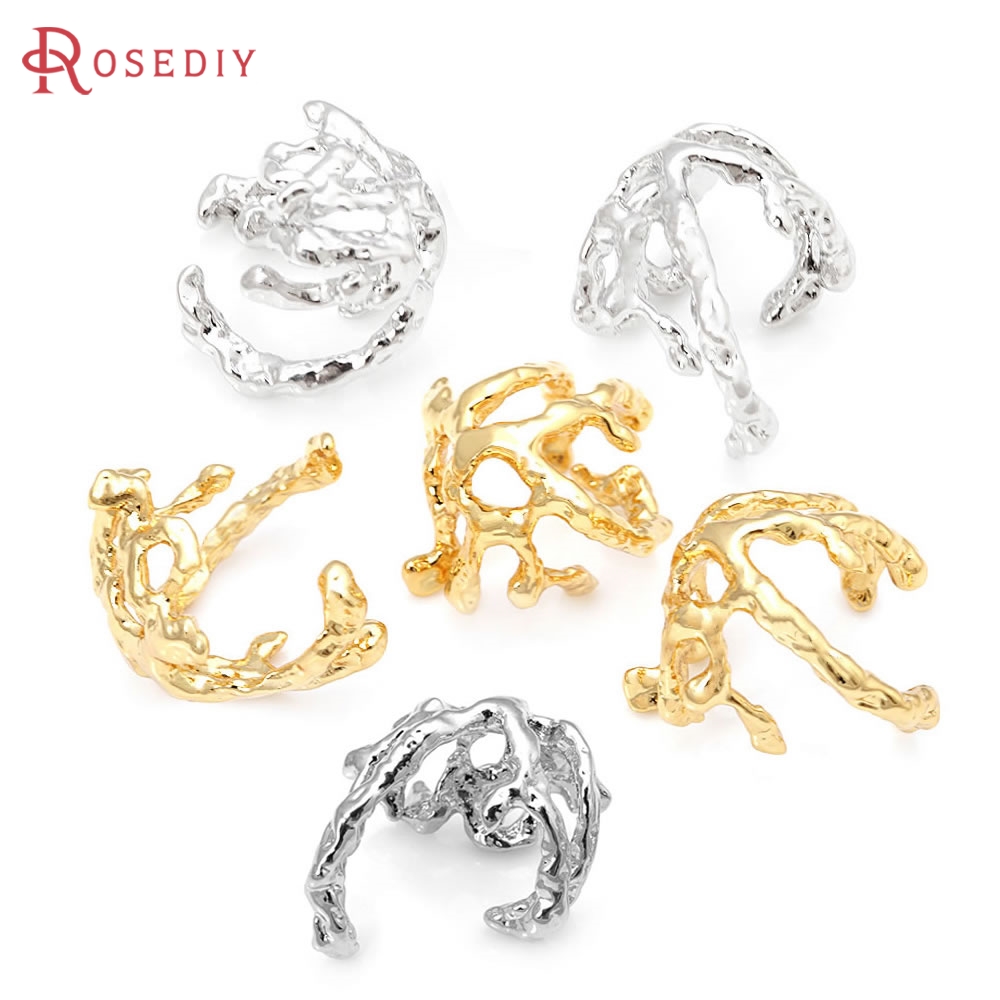 18K Gold Color Brass Flower Sh - огляд і ціна Bead Cap Flower