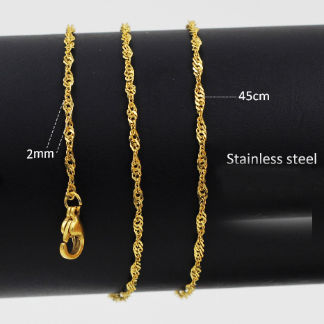 LUXUSTEEL 2mm 10Pcs/Lot Wave T - огляд і ціна Jewelry Making Singapore