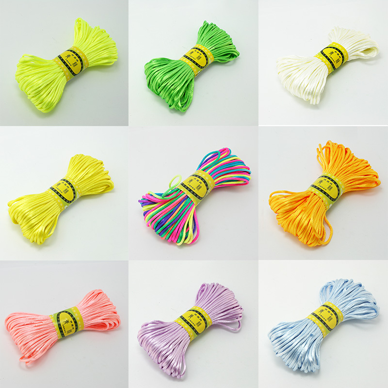 2.5mm 20m Satin Rattail Silk M - огляд і ціна Knotting Cord Silk