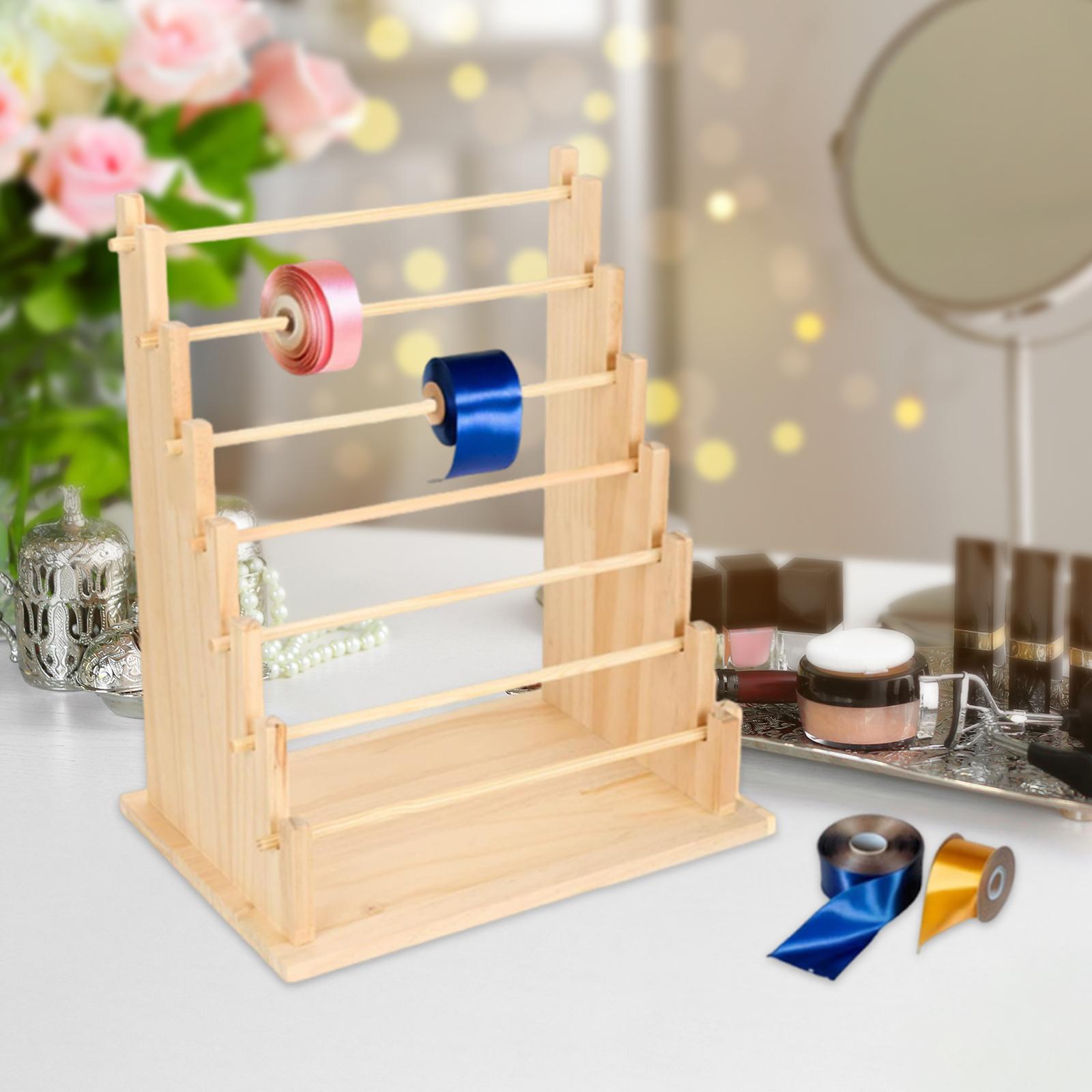 Wooden Ribbon Organizer Rack S - огляд і ціна Jewelry Making Store