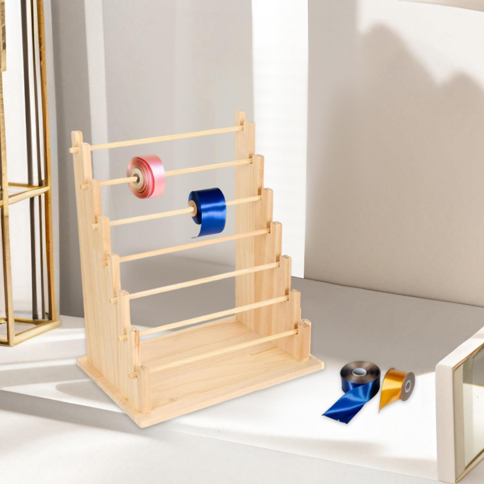 Wooden Ribbon Organizer Rack S - огляд і ціна Jewelry Making Store