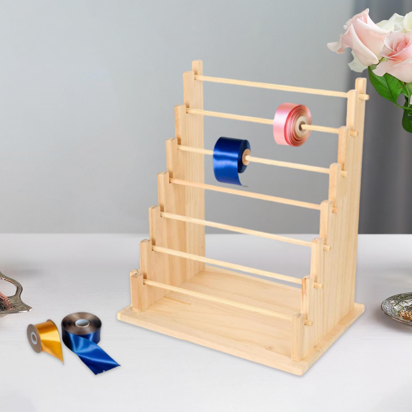 Wooden Ribbon Organizer Rack S - огляд і ціна Jewelry Making Store