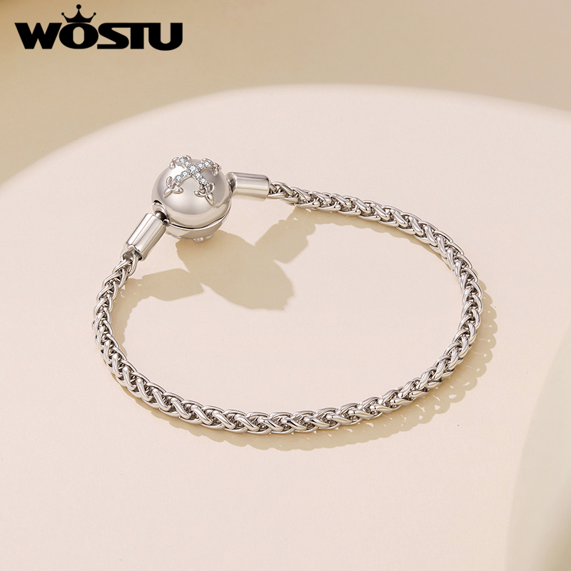WOSTU Platinum Plated Sparklin - огляд і ціна Jewelry Making Singapore
