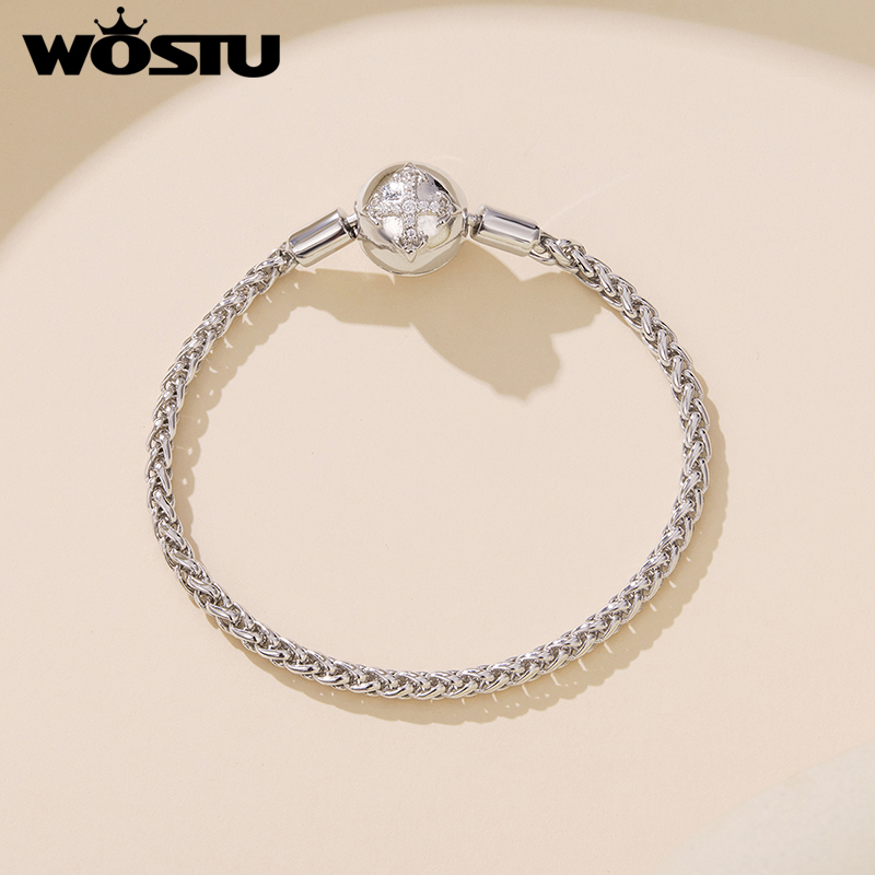 WOSTU Platinum Plated Sparklin - огляд і ціна Jewelry Making Singapore